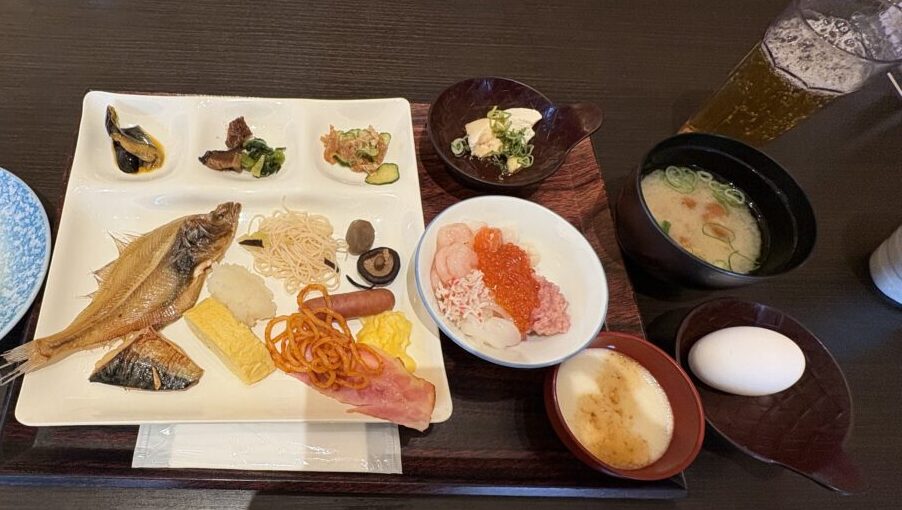 佳松苑 朝食ビュッフェ