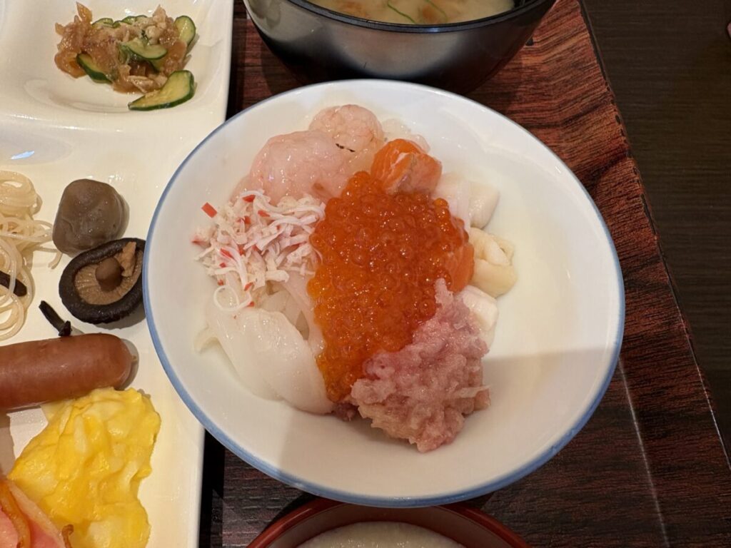 佳松苑 朝食ビュッフェ3