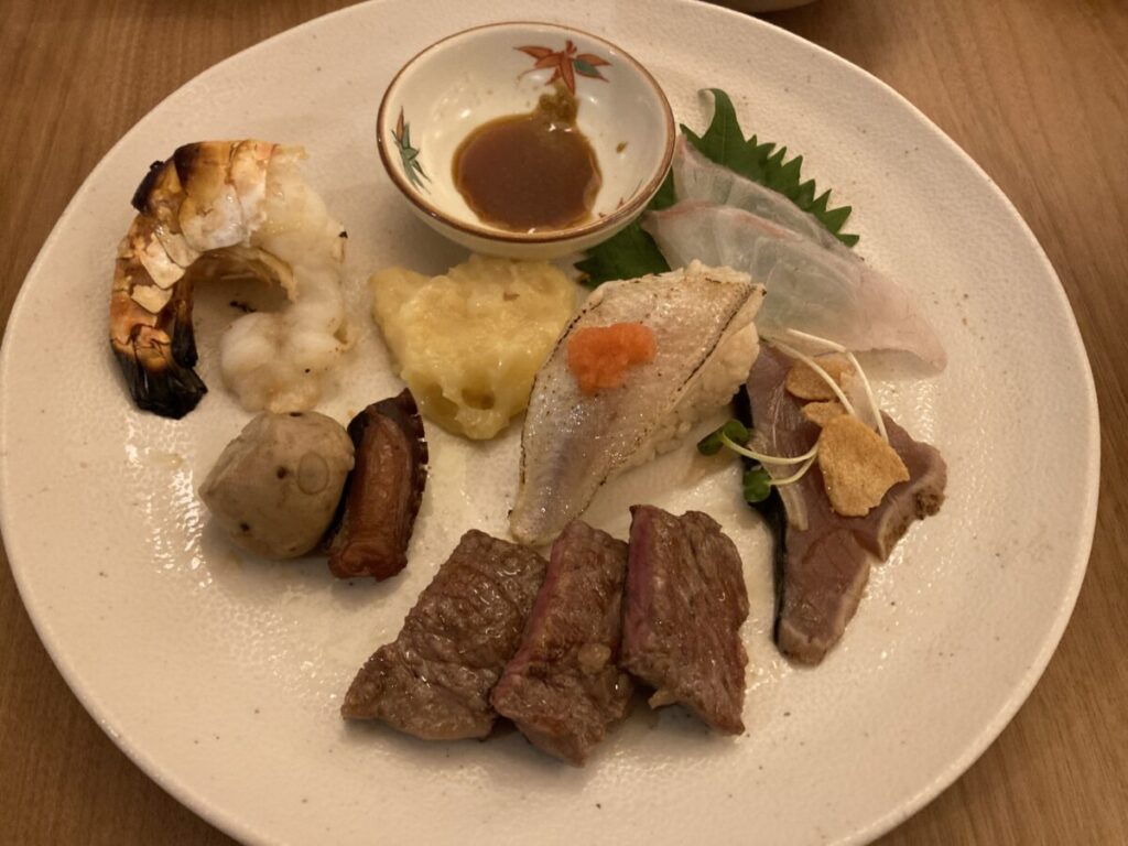 清風荘:ビュフェ画像