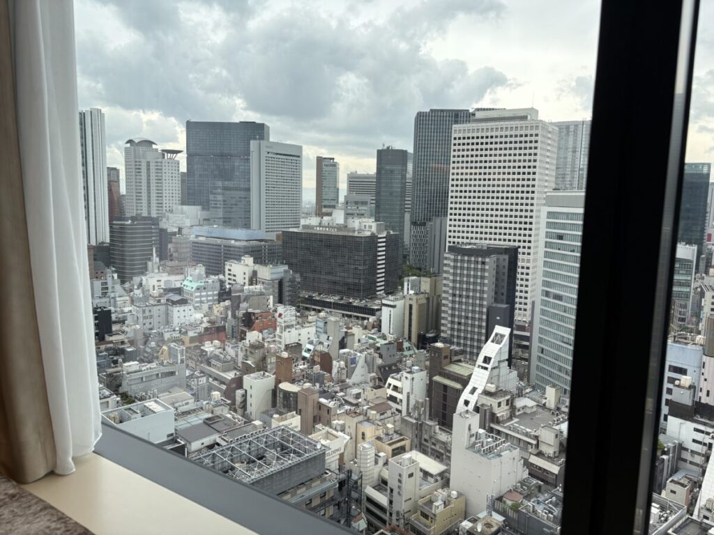 カンデオホテルズ大阪ザ・タワー 画像:客室からの眺め お昼