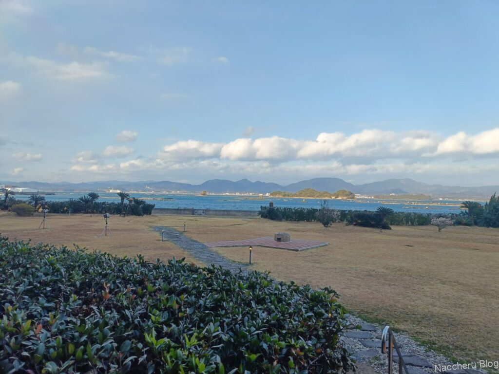 ホテル川久 ラウンジ ミュゼ ウェルカムドリンク 景色最高
