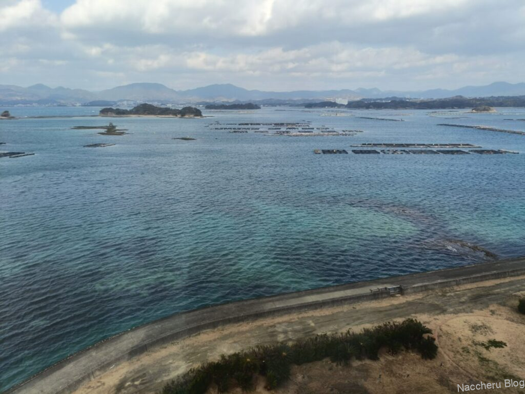 ホテル川久 画像:窓から見える海の景色