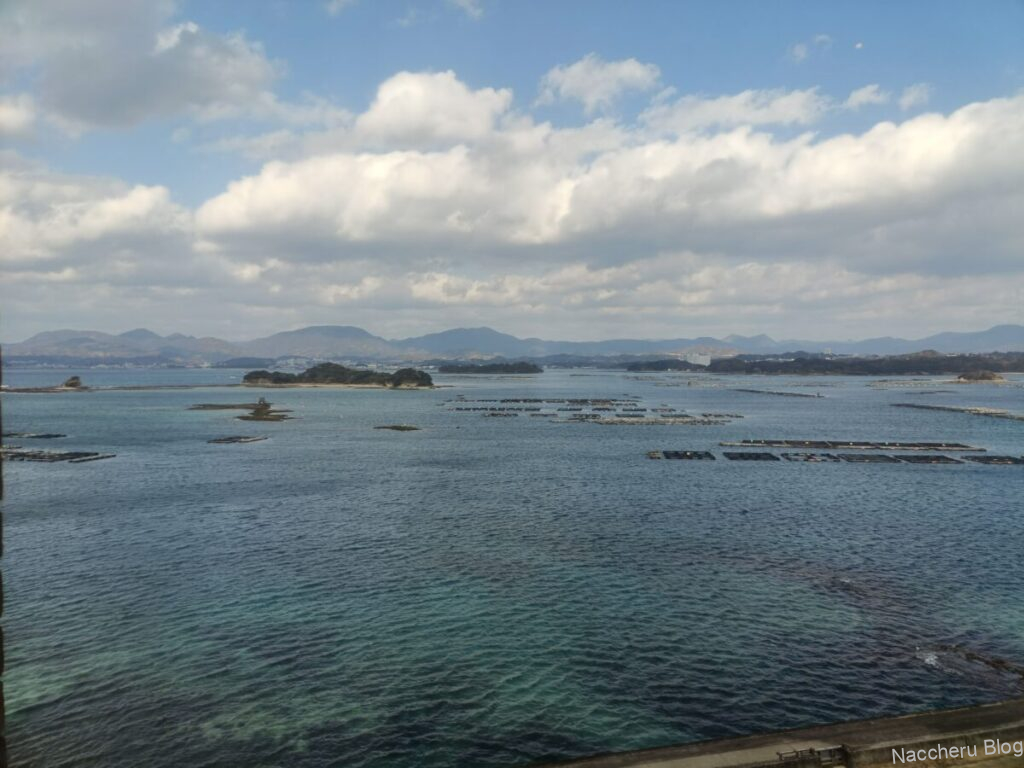 ホテル川久 画像:窓から見える海の景色