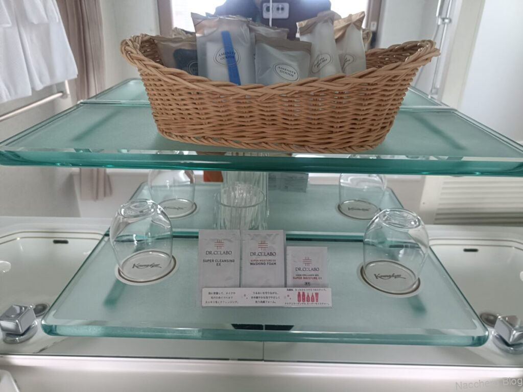 ホテル川久 画像:アメニティ(スキンケア用品)