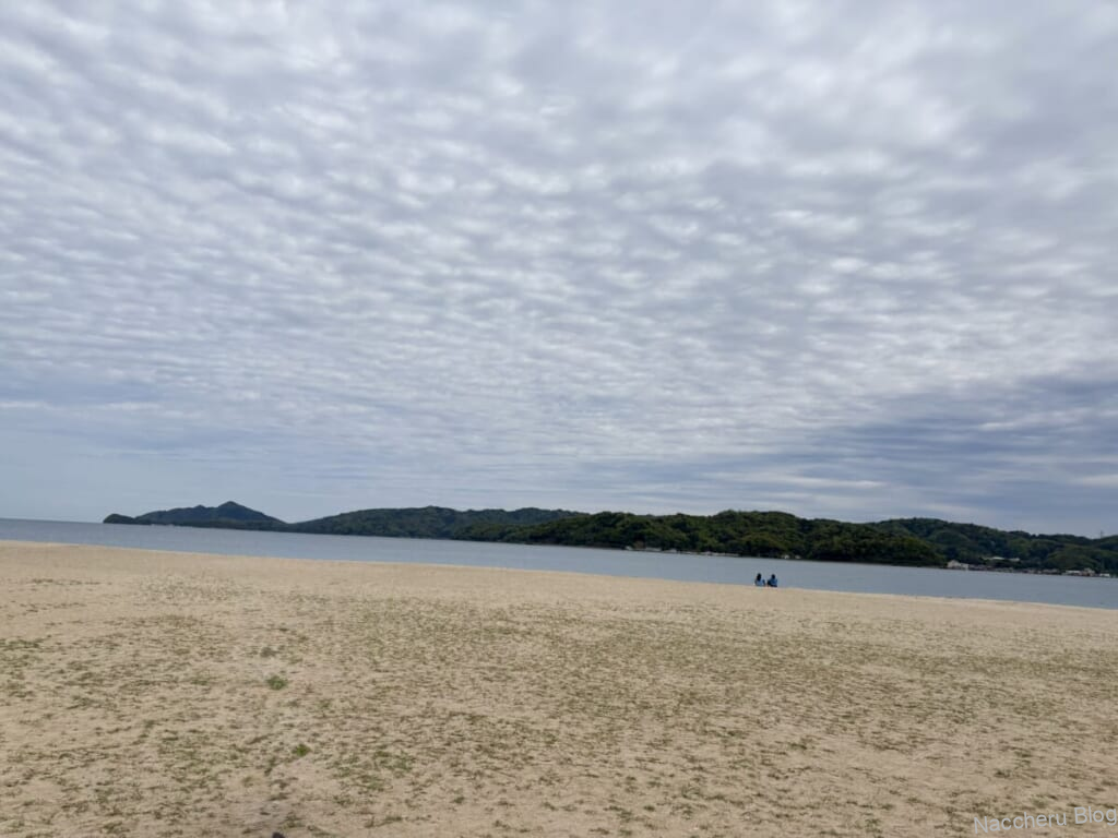 天橋立の砂浜